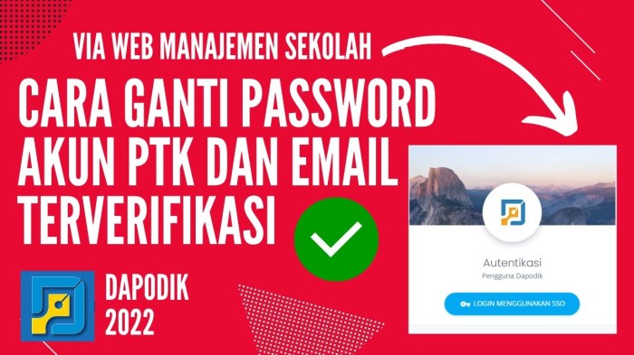 Cara mengatasi lupa password dapodik