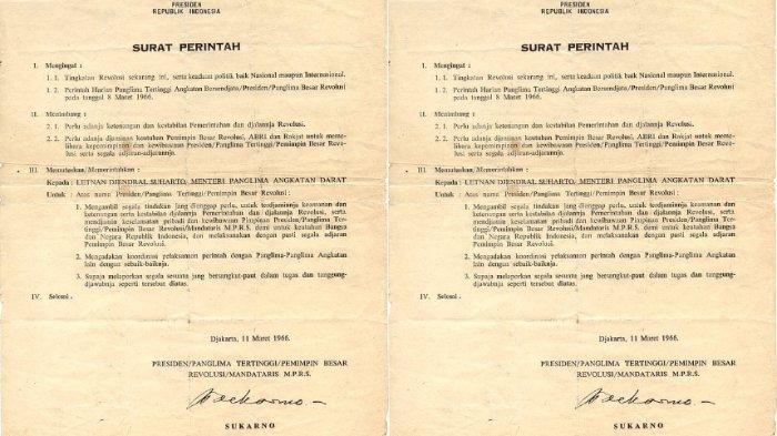 Apa alasan soekarno mengeluarkan surat perintah 11 maret 1966 cek di sini