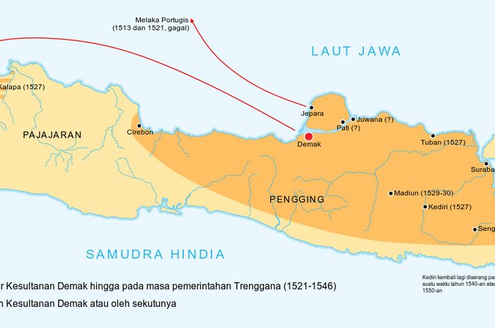 Pertanyaan tentang kerajaan demak dan jawabannya