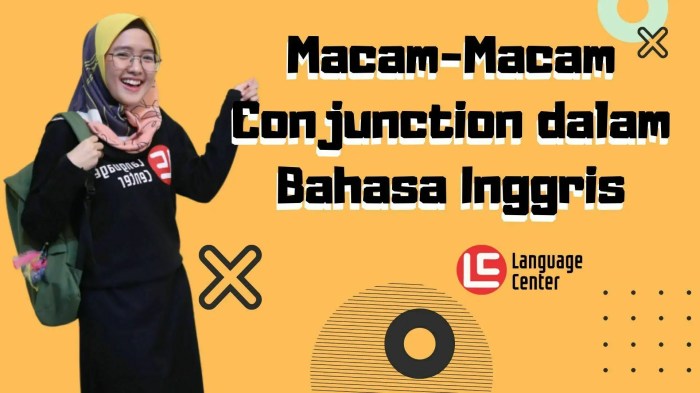 Macam-macam Konjungsi Antar Klausa dalam Bahasa Indonesia